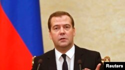 Kryeministri i Rusisë, Dmitry Medvedev. 