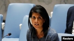 U.S. Ambassador to the United Nations Nikki Haley