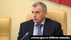 Спикер российского парламента аннексированного Крыма Владимир Константинов