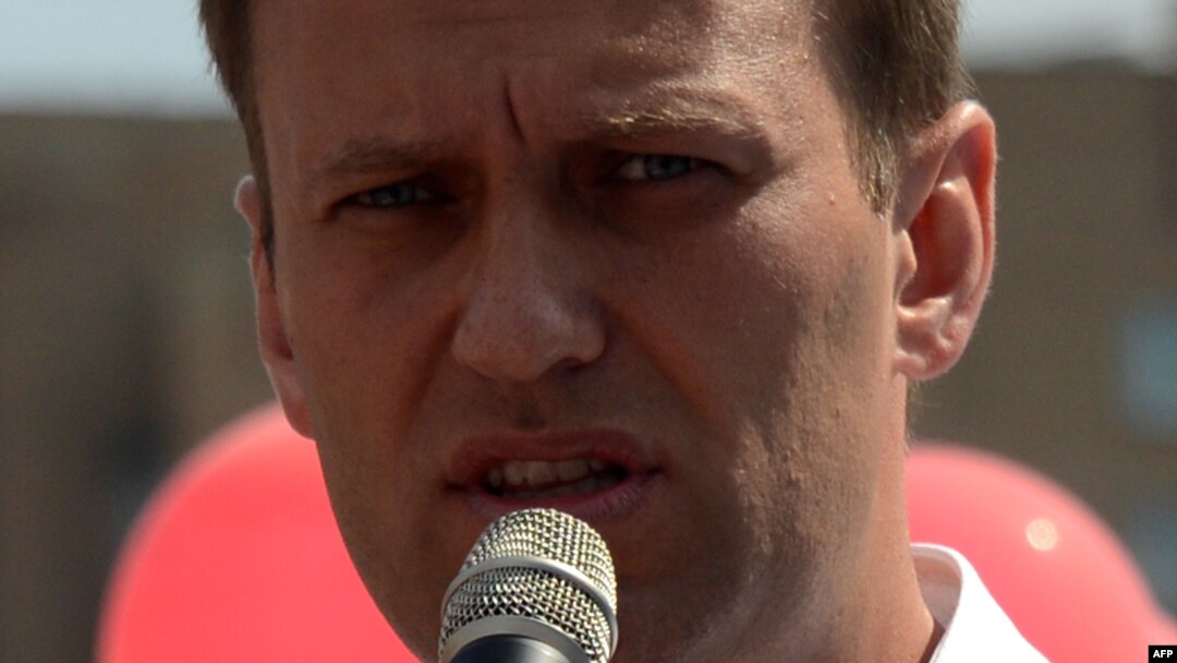 Moscow mayoral candidate Aleksei Navalny