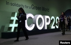  Кадър от COP29 в Баку, 16 ноември 2024 година 