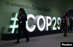 Кадър от COP29 в Баку, 16 ноември 2024 г.