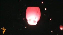 Бишкек асманында учма шамдар