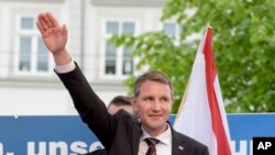 Bjorn Hocke, liderul partidului extremist AfD în landul Thuringia.