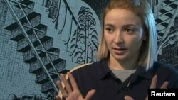 Former Costa Concordia crew member Domnica Cemortan (file photo)