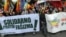 Sa antifašističkog protesta u Beogradu (9. novembar 2009.)