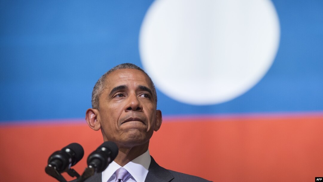 Barak Obama tokom posete Laosu
