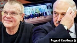 Віктар Бабарыка, Аляксандар Лукашэнка. Каляж. 