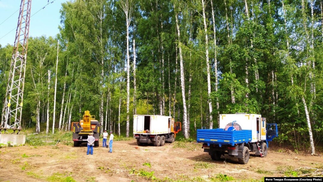 Работы на территории ООПТ, 15 июля 2020 года. 