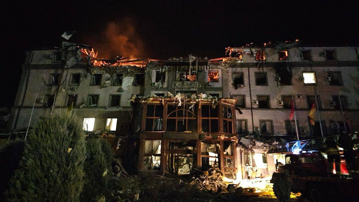 უკრაინაზე რაკეტებით და დრონებით შეტევა იყო, არის მსხვერპლი