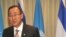 Ban Ki-moon u Tel Avivu, 15. januar 2009.