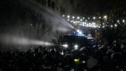 Demands For Political Reform Met With Water Cannons In Georgia