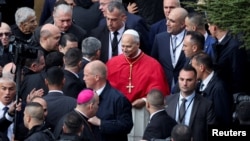 Папа римский во время посещения Ливана, 1 декабря 2025 года