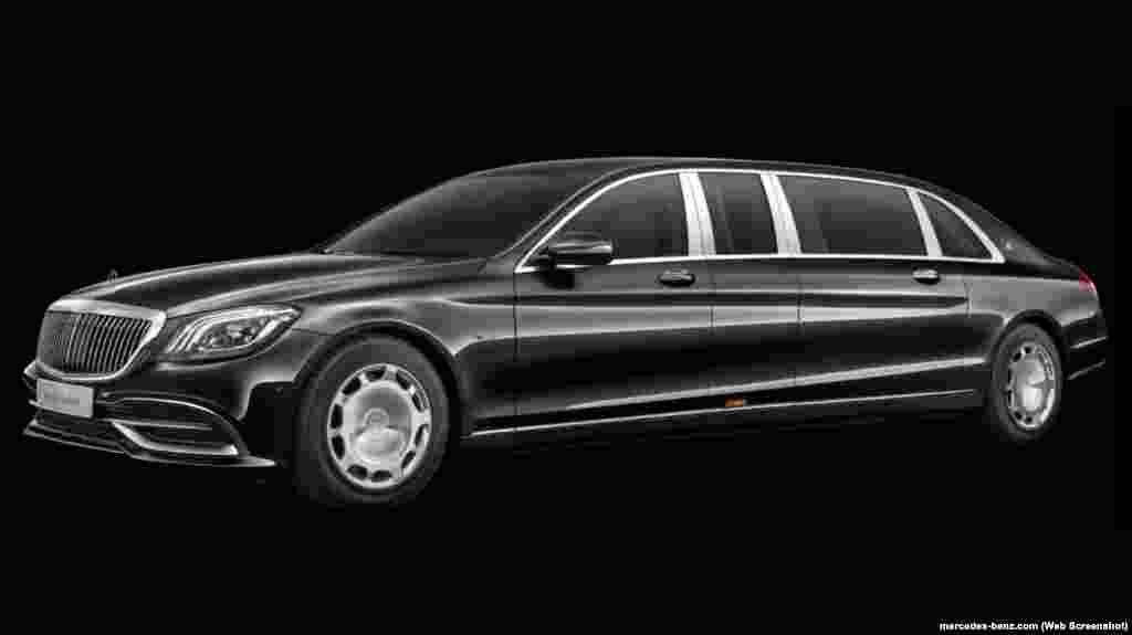 Mercedes-Benz S 600 Pullman Guard&nbsp;&ndash; такі аўтамабіль з &laquo;прэзыдэнцкім&raquo; нумарам 001 BY карэспандэнт &laquo;Камсамольскай праўды&raquo; сфатаграфаваў ля менскага стадыёна &laquo;Дынама&raquo; падчас закрыцьця Эўрапейскіх гульняў у 2019 г. Такое аўто браняванае з усіх бакоў, у тым ліку зьнізу, і можа вытрымаць расстрэл ва ўпор са штурмавой вінтоўкі. Раней Аляксандра Лукашэнку бачылі на розных аўтамабілях, у тым ліку на папярэдняй мадэлі Maybach Pullman Guard, якая каштуе ад 690 тысячаў эўра.