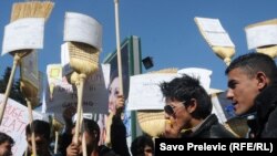 Protesti Roma u Podgorici, 11. mart 2011