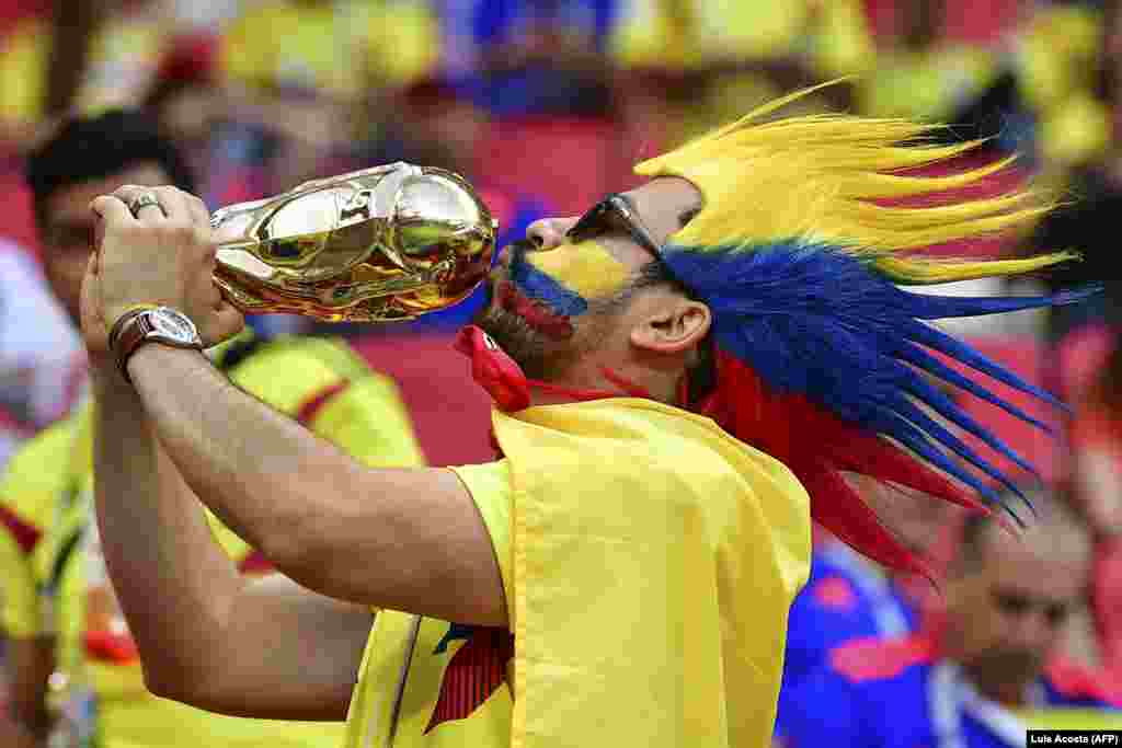 هوادار کلمبیا.