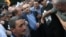 Armenia - Samvel Babayan, a retired army general, is greeted by supporters in Yerevan after being released from prison, 15 June 2018.