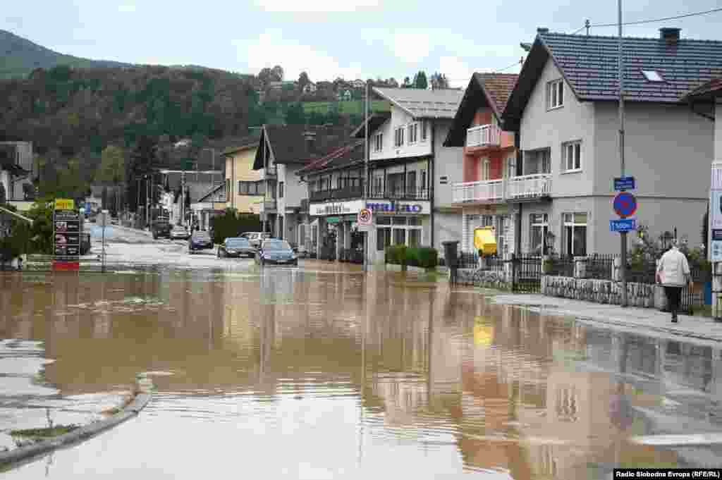 Poplave u Kiseljaku, srednja Bosna, 4. oktobra 2024.