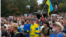 Учасники акції «Běž domů, Ivane!» («Іване, йди додому!»)
