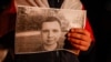 Imaginea lui Andrei Zelțar, ucis de forțele de ordine belaruse, la o comemorare în Ucraina