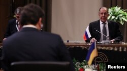 Дмитрий Кулеба и Сергей Лавров