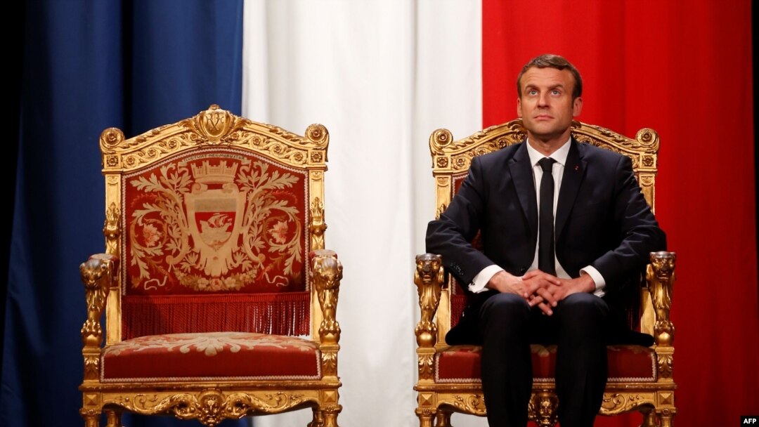 Президент Франции Эммануэль Макрон (архивное фото)