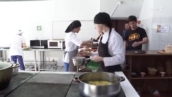 یک کافه متفاوت در قزاقستان