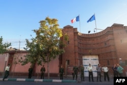 The French Embassy in Tehran (file photo)