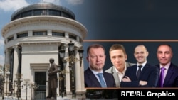 Графичка илустрација - Обвинителство и Пеце Мирчевски, Ратко Капушевски, Асмир Јахоски и Артан Груби