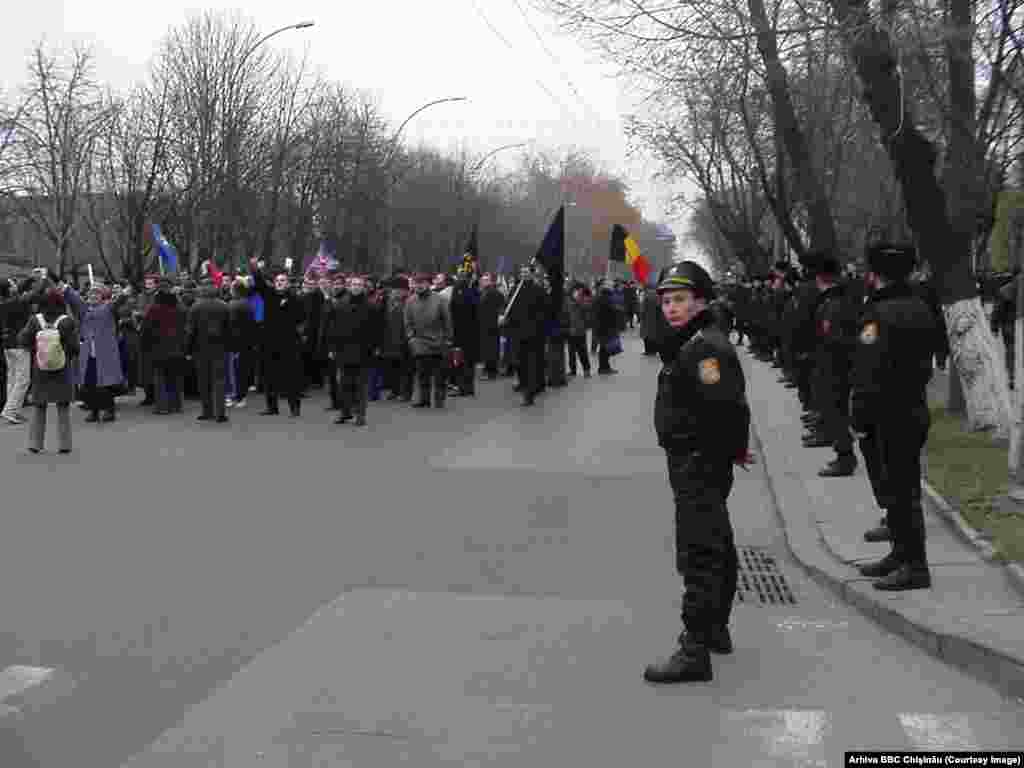 23 noiembrie 2003, proteste împotriva Planului Kozak