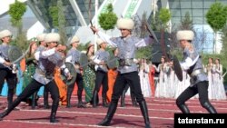 Türkmenistandaky geçirilýän çäreleriň birinden pursat