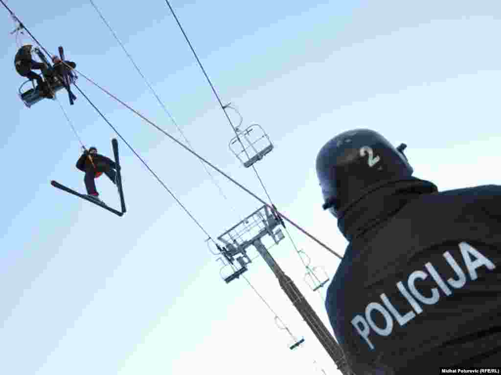 BiH - Gorska služba spašavanja na vježbama na Bjelašnici, Sarajevo, 11.03.2011. Foto: Midhat Poturović