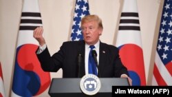 Прэзыдэнт ЗША Дональд Трамп