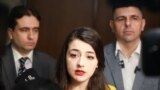 ПП-ДБ предлага санкциите по глобалния закон "Магнитски" да се прилагат и в България. От ляво надясно: Божидар Божанов, Лена Бориславова, Ивайло Мирчев