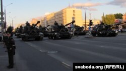 Военный парад в Минске 3 июля 2014 года