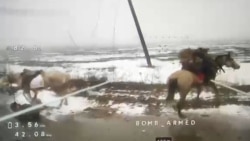 Dronele ucrainene vs. cavaleria rusă pe frontul din Donețk