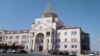 Nagorno-Karabakh -- The parliament building in Stepanakert, September 7, 2018.