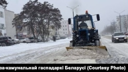 Фота з тэлеграм-каналу Міністэрства жыльлёва-камунальнай гаспадаркі Беларусі