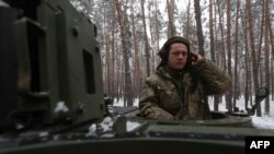 უკრაინელი სამხედრო დონეცკის რეგიონში. 2023 წლის 21 ნოემბერი 