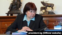 Ольга Лаврова в бытность министром финансов. 8 января 2014 года.