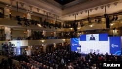 У часе адной з дыскусій на Мюнхэнскай канфэрэнцыі ў бясьпецы 14 лютага. Ілюстрацыйнае фота