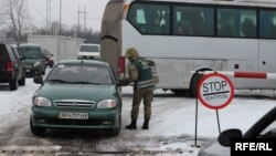 КПВВ «Майорск», январь 2017 года