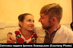 Ірина з чоловіком