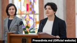 Maia Sandu și Natalia Gavrtiliță