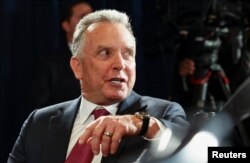 Steve Witkoff, la conferința de presă ce a urmat summitului din Alaska. 15 august 2025