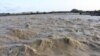 Flash floods in the center of Iran, Jabal river in the east of Isfahan, March 26, 2019.