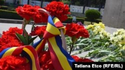 De ziua tricolorului, la Chisinau