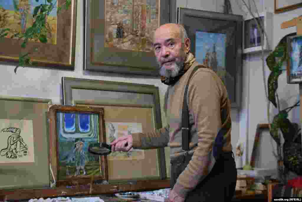  Ўзбек рассоми Шавкат Абдусаломов, 2016 28-апрел