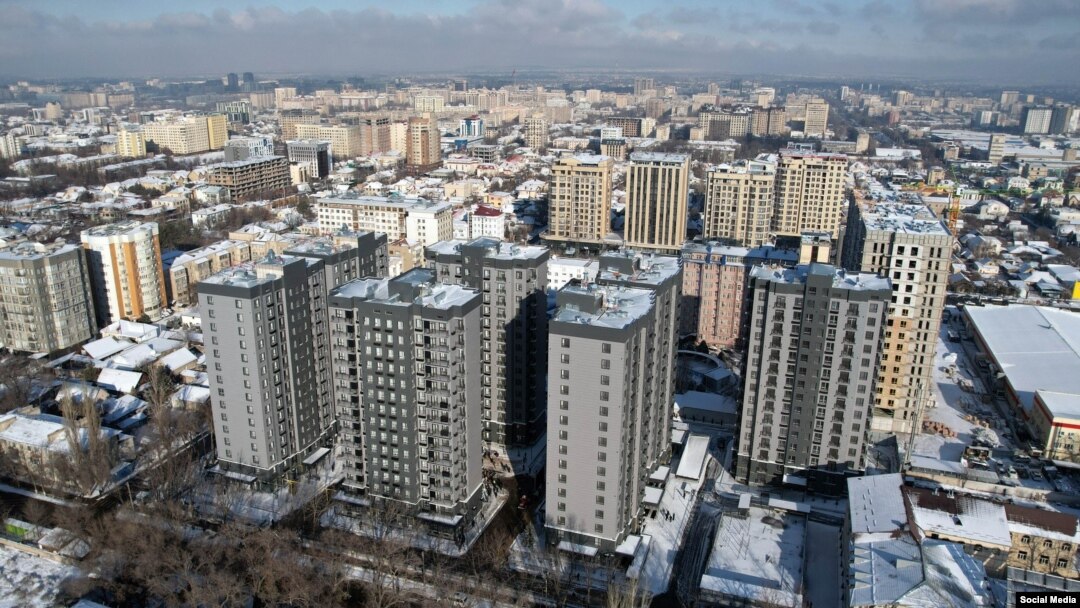  Скрябин көчөсүндө курулган Мамлекеттик ипотекалык компаниянын батирлери. 
