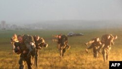 ქართველი ჯარისკაცების სამხედრო სწავლება